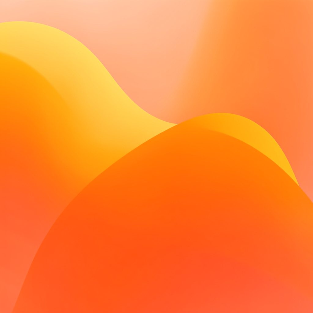Abstract gradient composition in warm orange and deep teal tones, flowing softly across the frame with a calm, academic mood